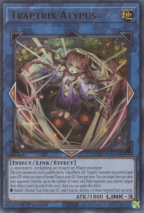 Traptrix Atypus - SDBT-EN043 - Ultra Rare 