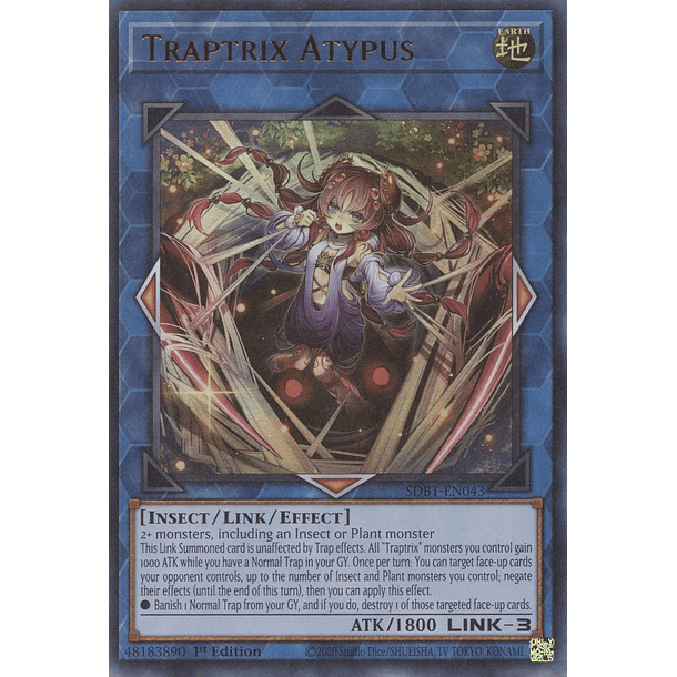 Traptrix Atypus - SDBT-EN043 - Ultra Rare 