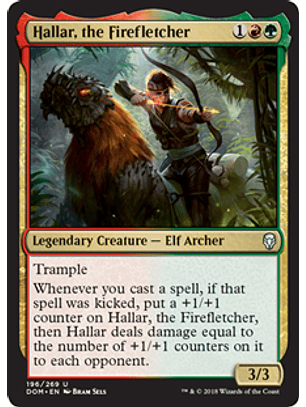 Hallar, the Firefletcher  - DOM