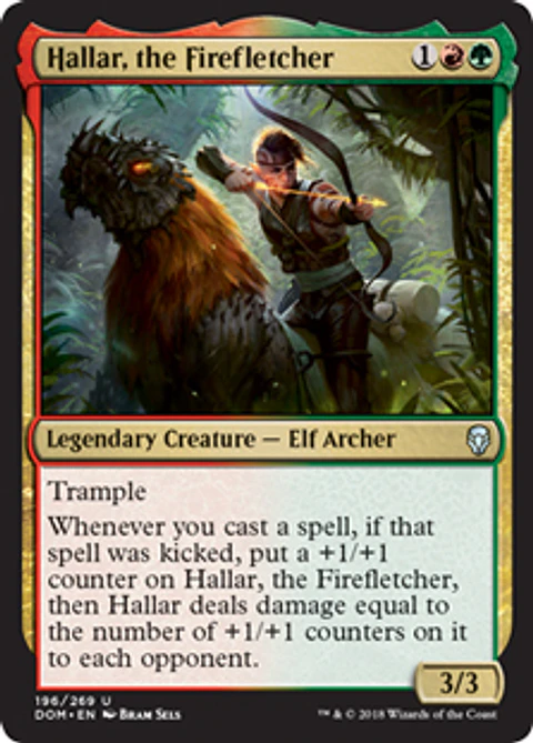 Hallar, the Firefletcher  - DOM