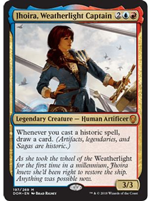 Jhoira, Weatherlight Captain - DOM