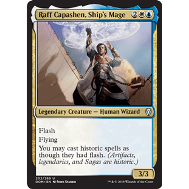 Raff Capashen, Ship's Mage - DOM