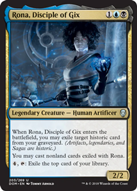 Rona, Disciple of Gix  - DOM