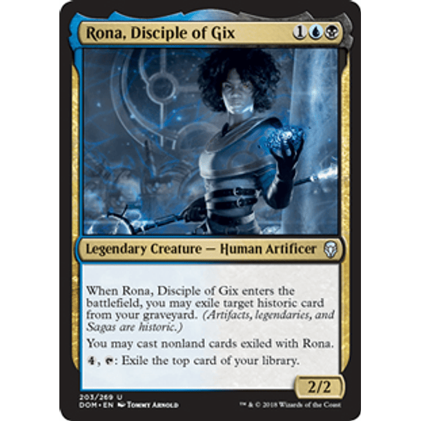 Rona, Disciple of Gix  - DOM