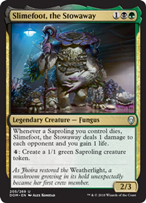 Slimefoot, the Stowaway  - DOM