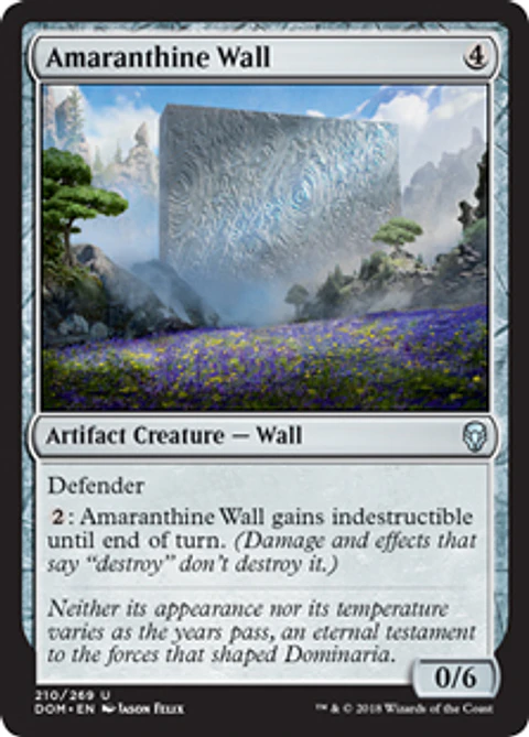 Amaranthine Wall  - DOM