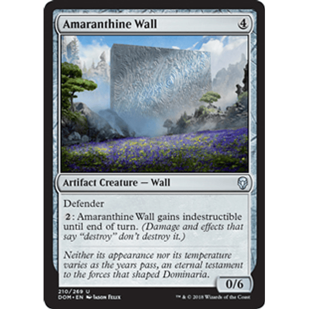 Amaranthine Wall  - DOM