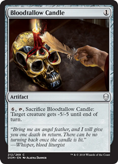 Bloodtallow Candle  - DOM