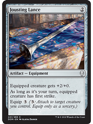 Jousting Lance - DOM