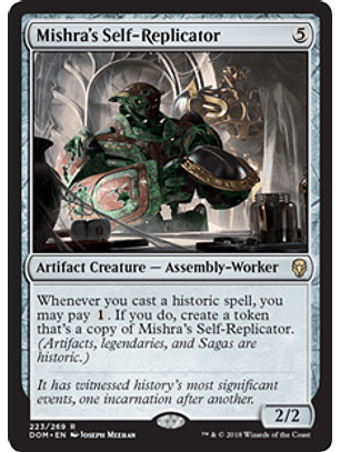 Mishra's Self-Replicator - DOM