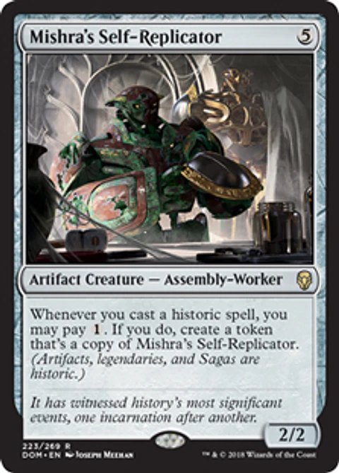 Mishra's Self-Replicator - DOM
