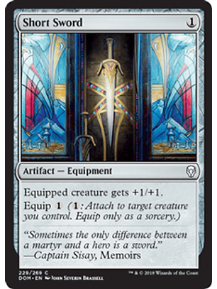 Short Sword - DOM