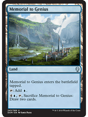 Memorial to Genius - DOM