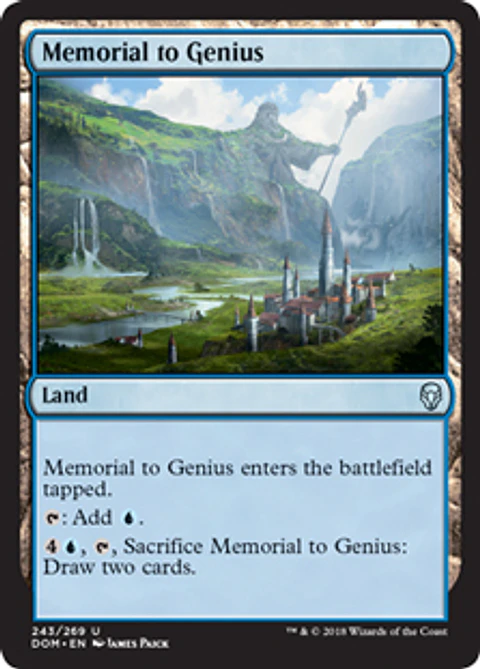 Memorial to Genius - DOM