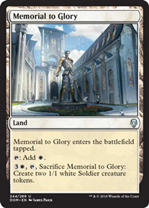 Memorial to Glory - DOM