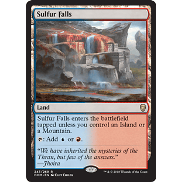 Sulfur Falls - DOM