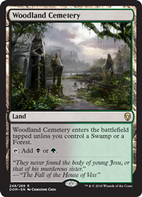 Woodland Cemetery - DOM - Rare