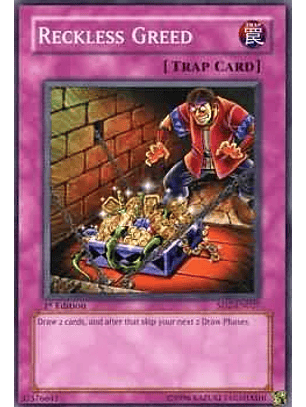 Reckless Greed - SD2-EN027 - Common