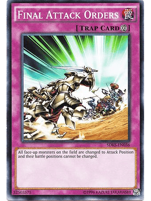 Final Attack Orders - SDKS-EN036 - Common