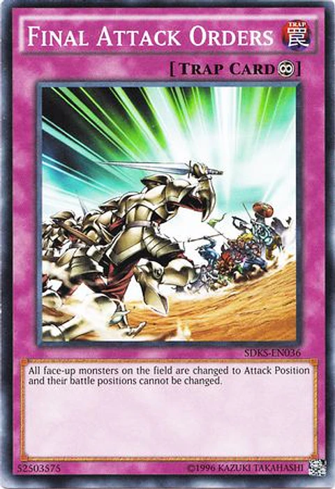 Final Attack Orders - SDKS-EN036 - Common