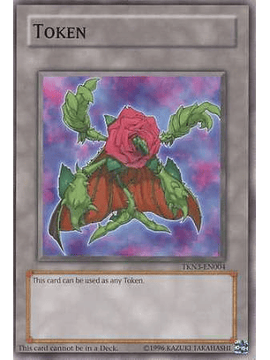 Regenerating Rose Token - TKN3-EN004 (JUGADO)