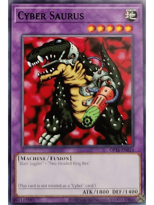 Cyber Saurus - OP16-EN014 - Common