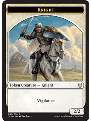 Knight Token 001/016 - DOM