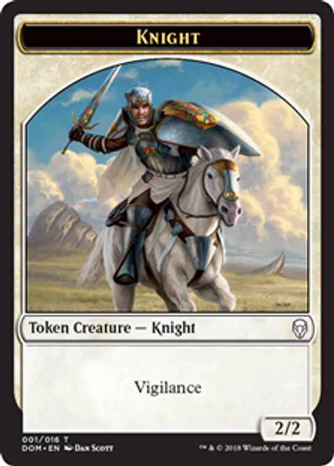 Knight Token 001/016 - DOM