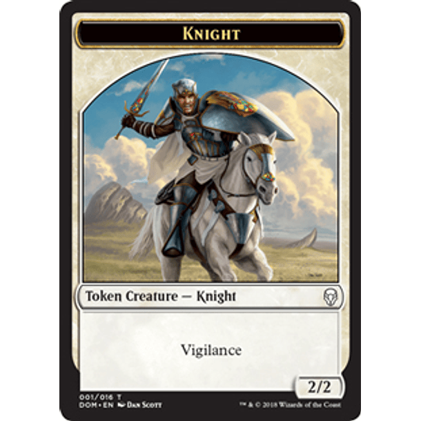 Knight Token 001/016 - DOM