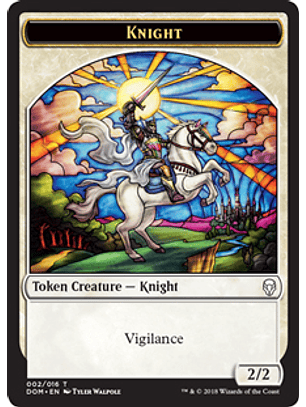Knight Token 002/016 - DOM