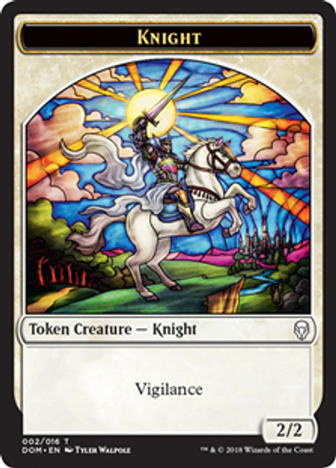 Knight Token 002/016 - DOM