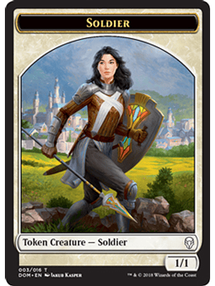Soldier Token 003/016 - DOM