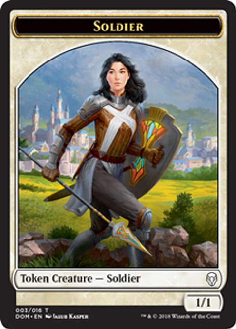 Soldier Token 003/016 - DOM