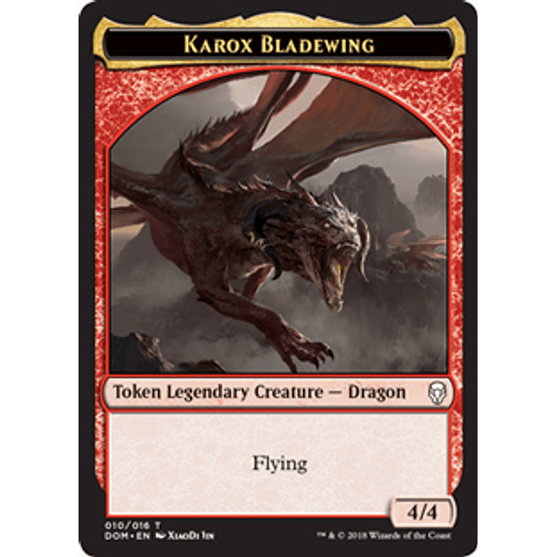 Karox Bladewing Token 010/016 - DOM