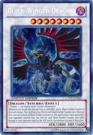 Black-Winged Dragon - CT07-EN002 - Secret Rare 1