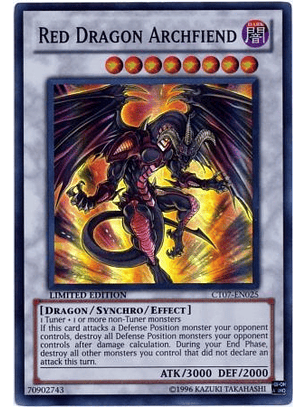 Red Dragon Archfiend - CT07-EN025 - Super Rare 