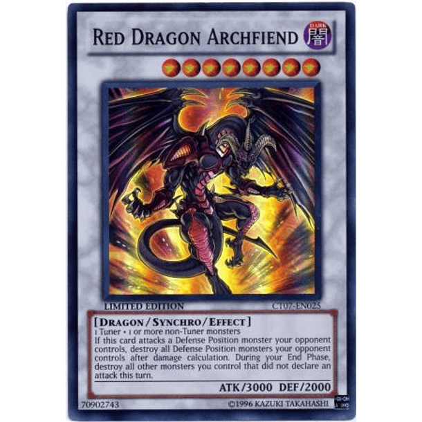 Red Dragon Archfiend - CT07-EN025 - Super Rare 