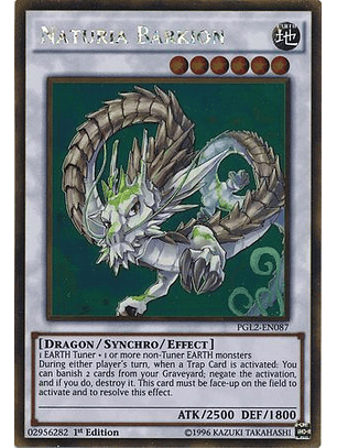 Naturia Barkion - PGL2-EN087 - Gold Rare 