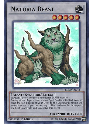 Naturia Beast - LC5D-EN244 - Ultra Rare 
