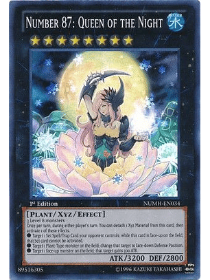 Number 87: Queen of the Night - NUMH-EN034 - Super Rare