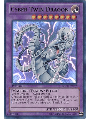 Cyber Twin Dragon - SDCR-EN037 - Ultra Rare 