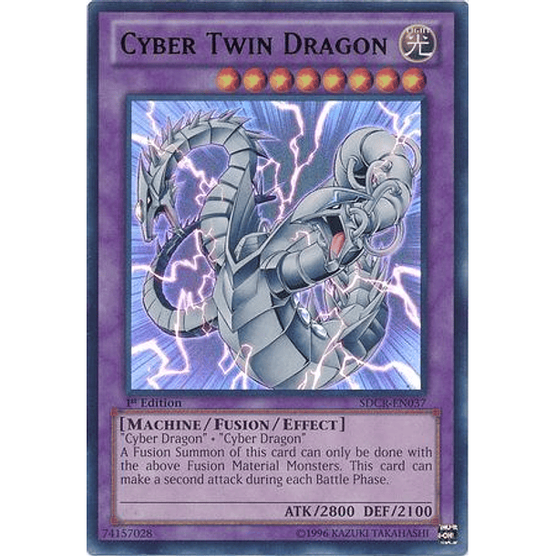 Cyber Twin Dragon - SDCR-EN037 - Ultra Rare 