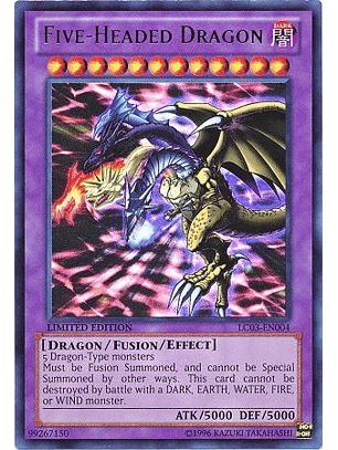 Five-Headed Dragon - LC03-EN004 - Ultra Rare  