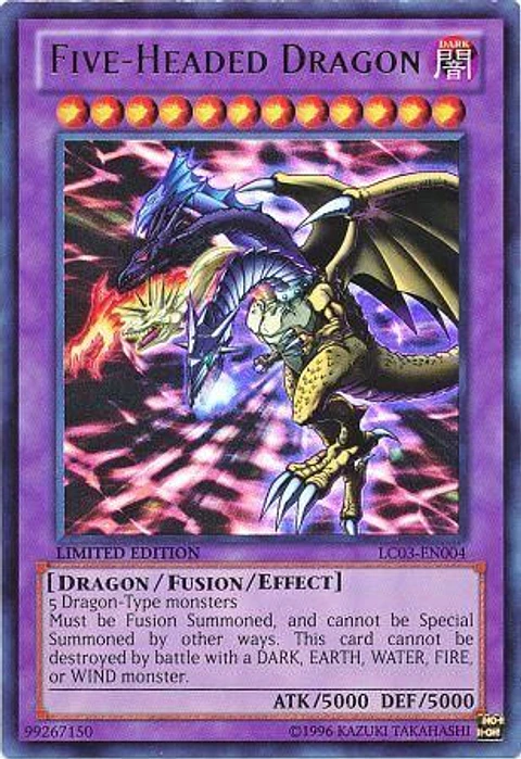 Five-Headed Dragon - LC03-EN004 - Ultra Rare  