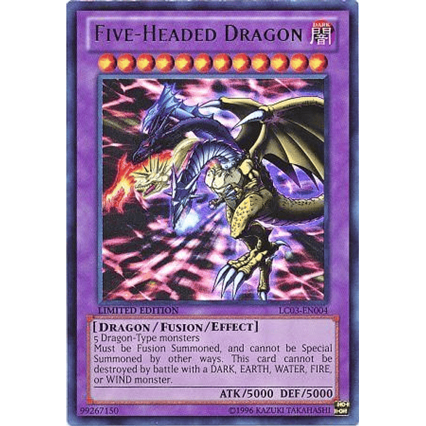 Five-Headed Dragon - LC03-EN004 - Ultra Rare  