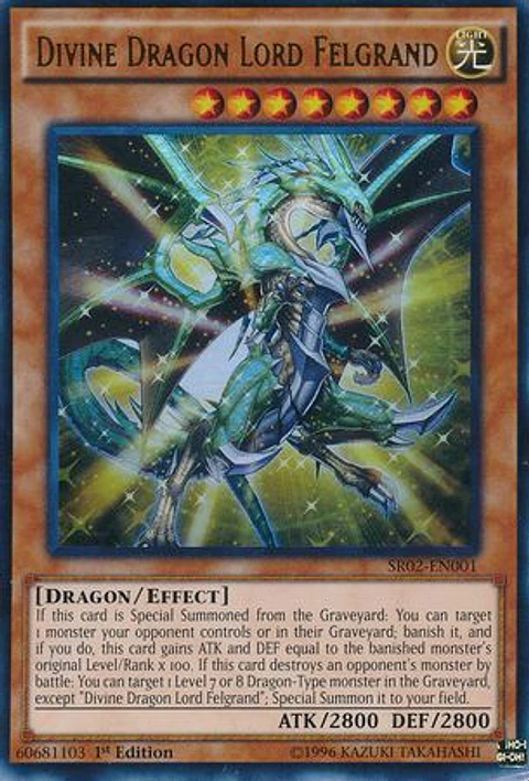 Divine Dragon Lord Felgrand - SR02-EN001 - Ultra Rare 