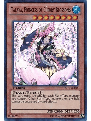 Talaya, Princess of Cherry Blossoms - JOTL-EN036 - Super Rare 