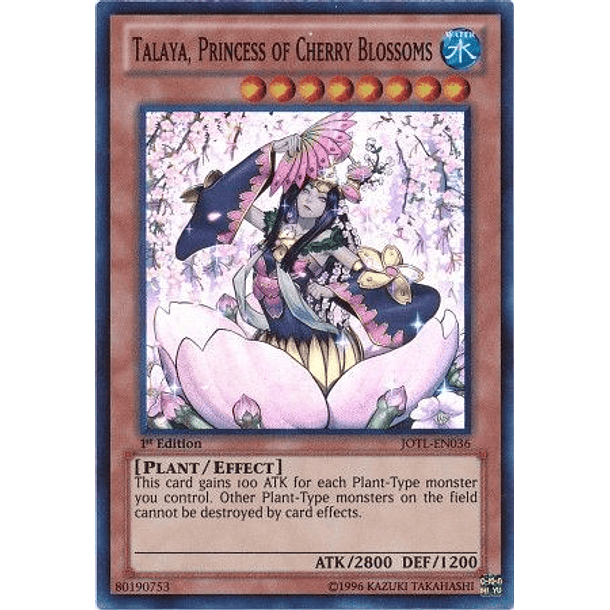 Talaya, Princess of Cherry Blossoms - JOTL-EN036 - Super Rare 