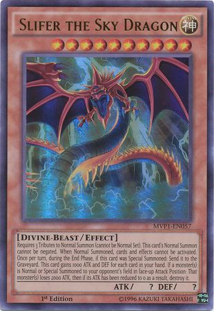 Slifer the Sky Dragon - MVP1-EN057 - Ultra Rare 1
