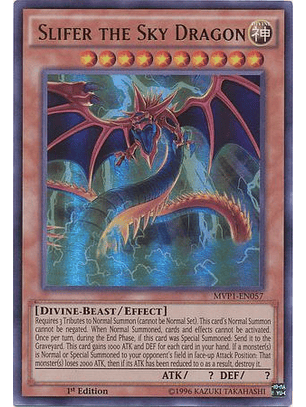Slifer the Sky Dragon - MVP1-EN057 - Ultra Rare